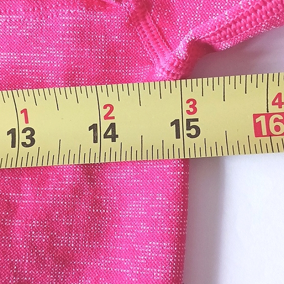 NWT Yoga Work Out Set High-Waisted Leggings Crop Top Pink Size Large - Picture 14 of 16